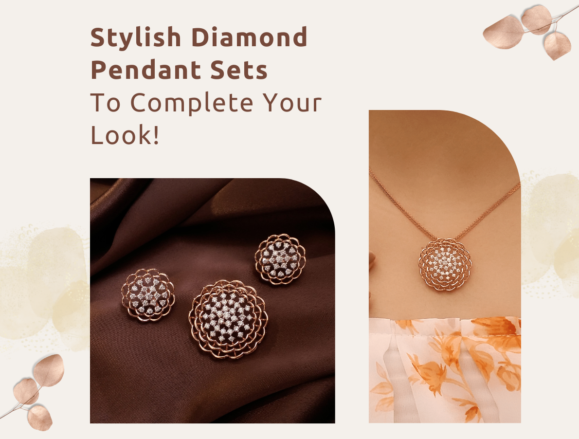 Diamond Pendant set