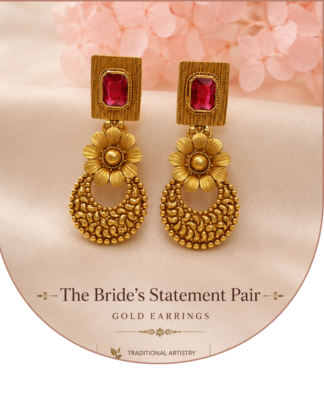RegalEra Long Gold Earrings