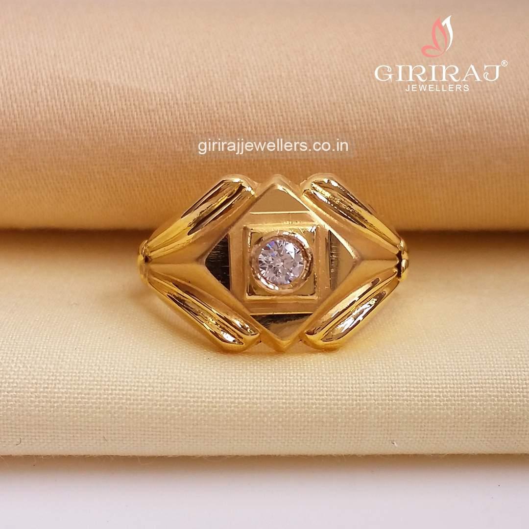 22k Gents Gold Ring, 2-5gm at best price in Sriganganagar | ID: 23748012155