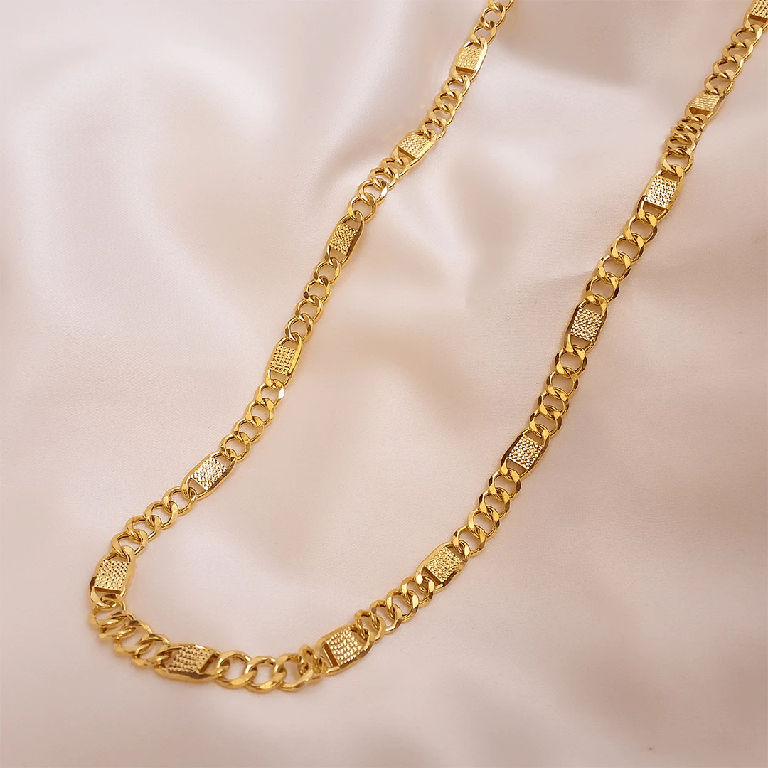 Buy Lopa 22KT Gold Chain for Men 22 KT yellow gold (15.45 gm). | Online By Giriraj Jewellers