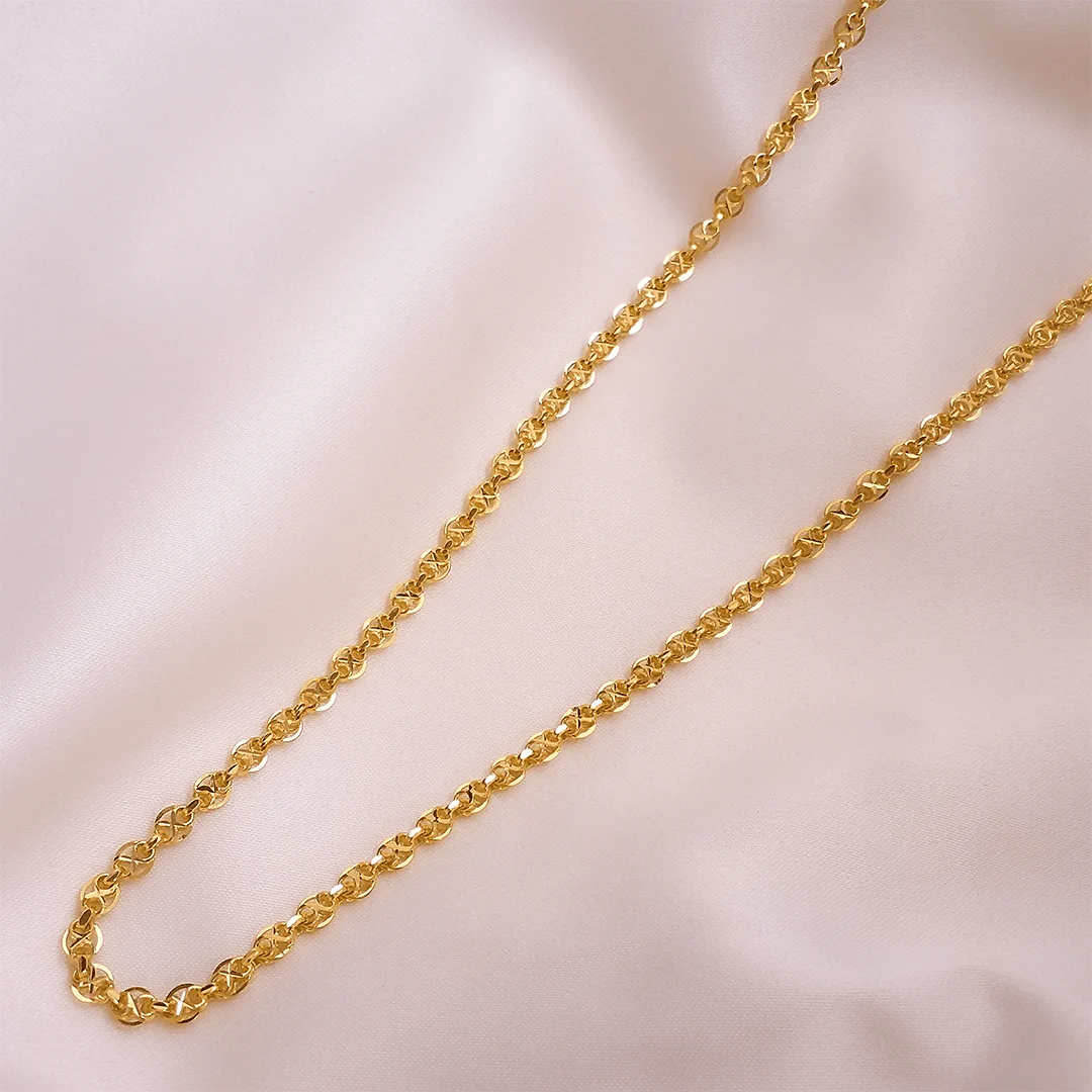 Buy Ranya 22K Gold Chain 22 KT yellow gold (16.23 gm). | Online By Giriraj Jewellers