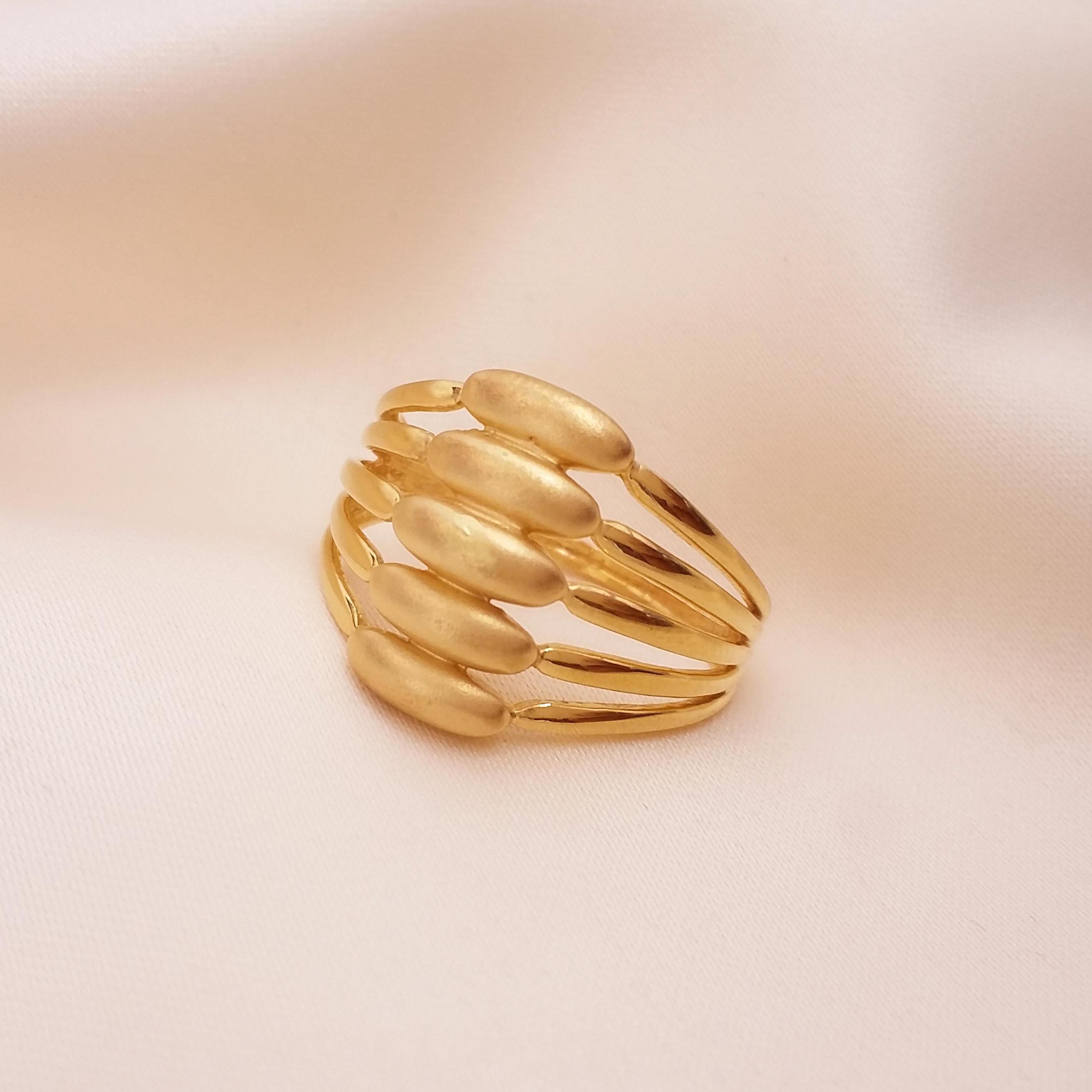 Buy Coronet Gold Ring 22 KT yellow gold (4.75 gm). | Online By Giriraj Jewellers