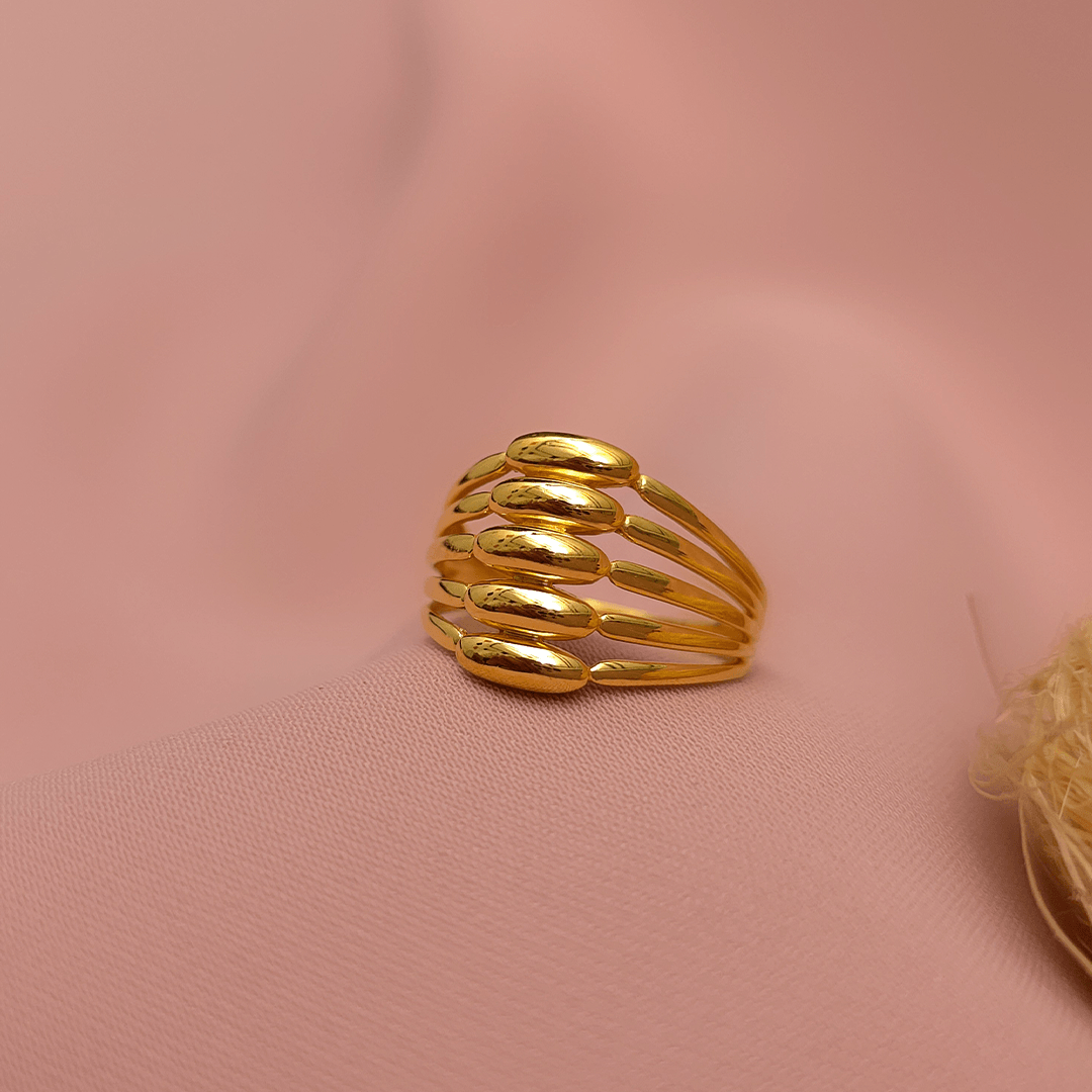 Buy Coronet Gold Ring 22 KT yellow gold (4.61 gm). | Online By Giriraj Jewellers