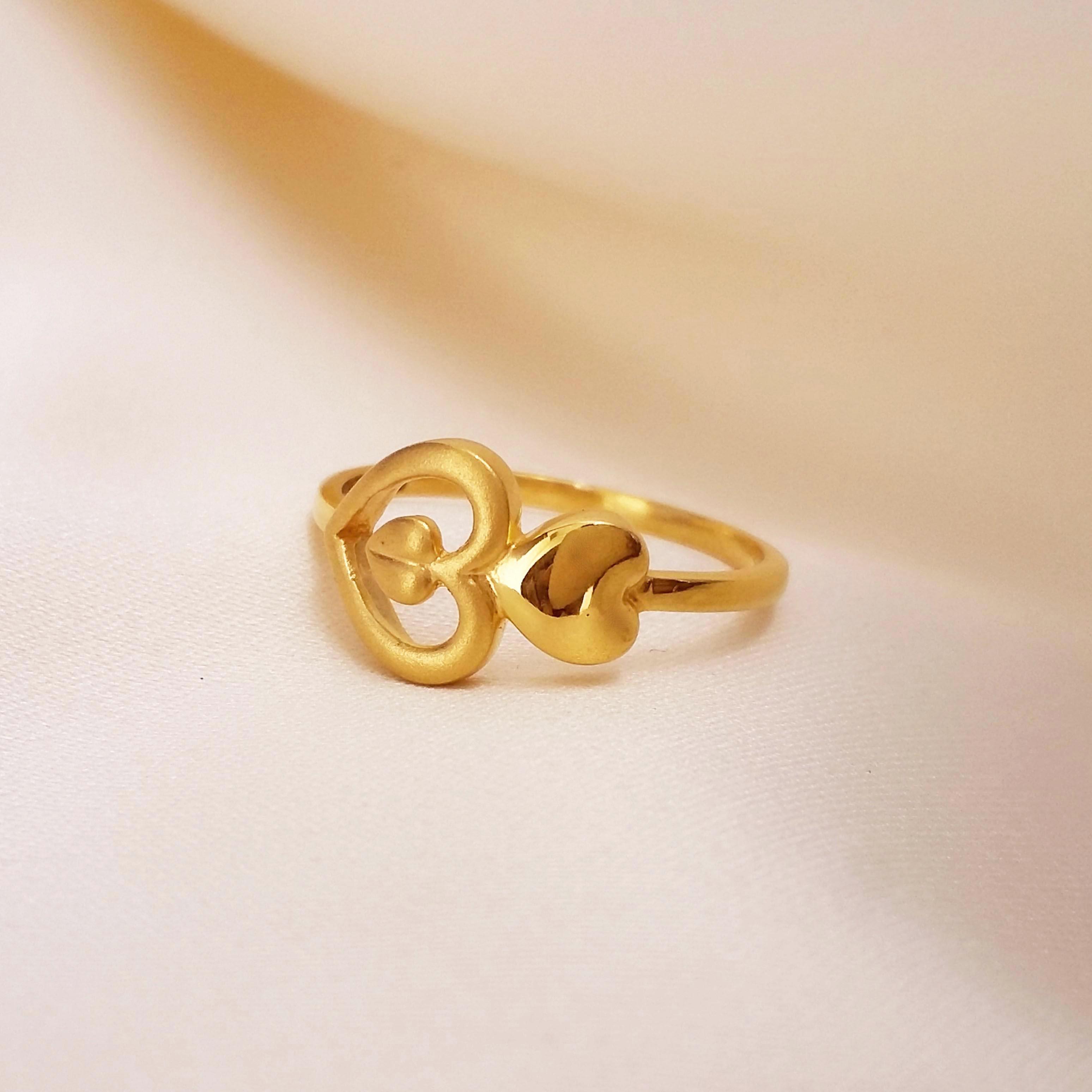 Beautiful Gold Rings For Girls
