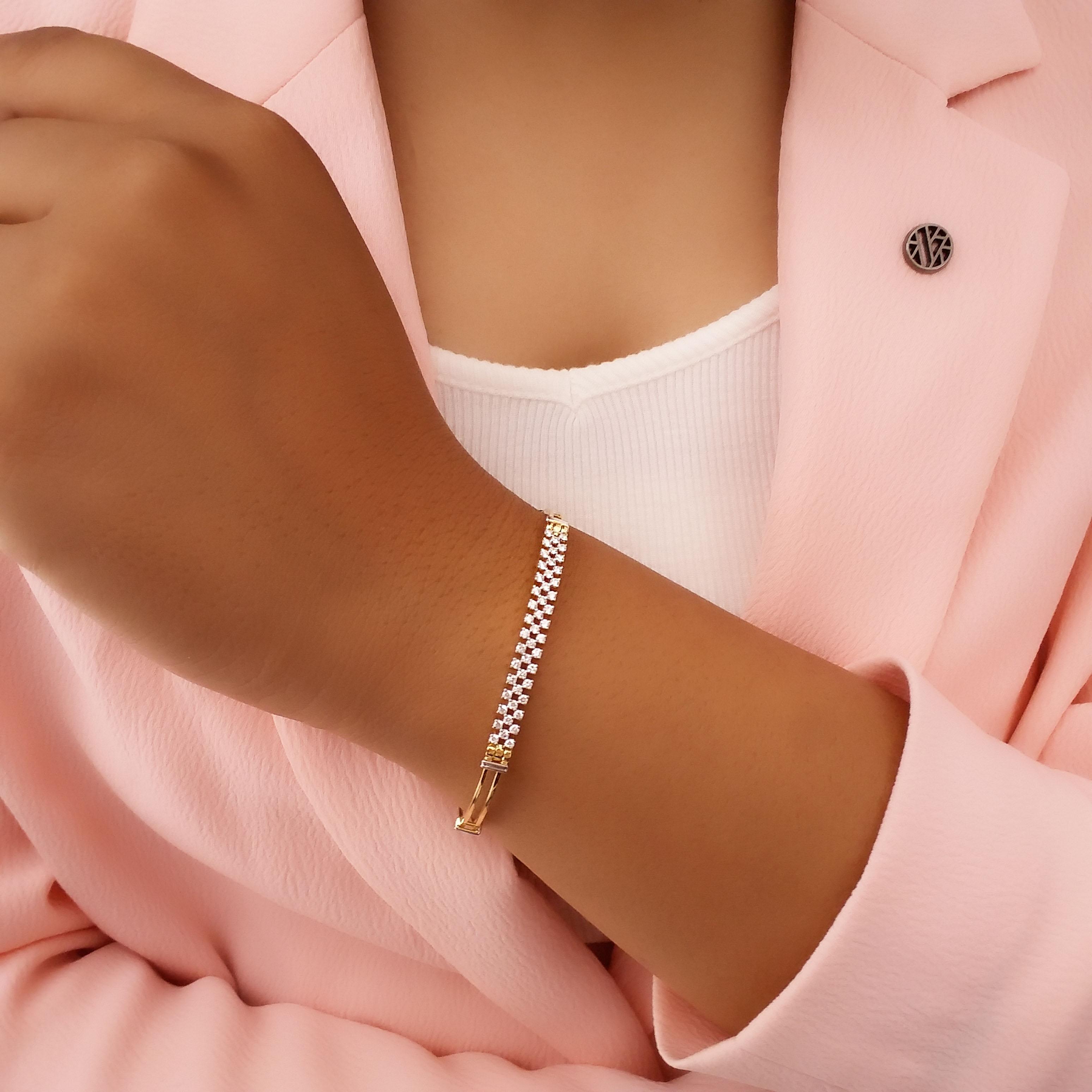 Unveil 138+ diamond bracelet for women
