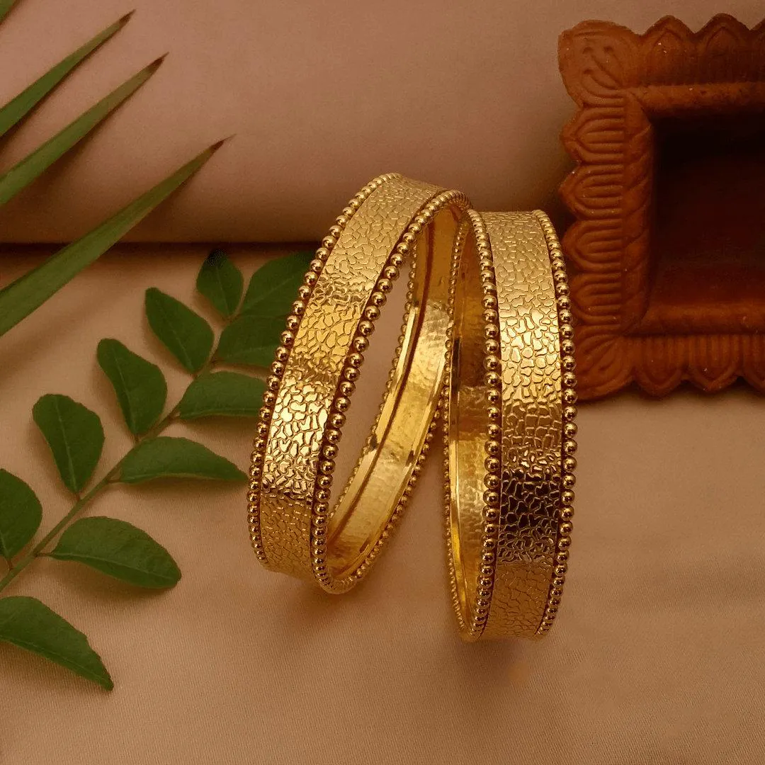 Buy Krisha 22K Gold Bangles 22 KT yellow gold (39.5 gm). | Online By Giriraj Jewellers