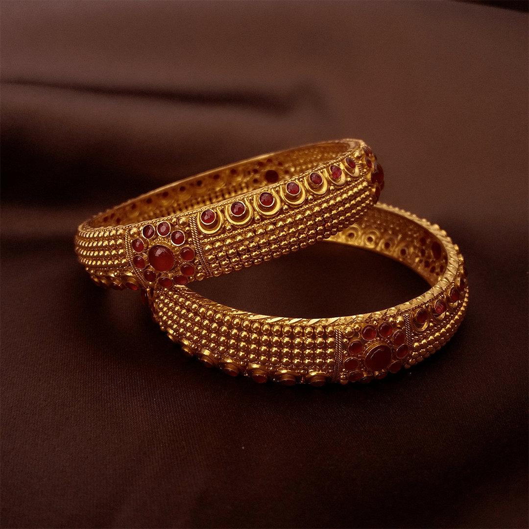 Buy Avigna Gold Bangles 22 KT yellow gold (45.06 gm). At Best Price In India. Check Bangles & Bracelets New Designs At Giriraj Jewellers. BIS Care, Hallmark, 100% Certified | Trust & Quality of Giriraj Jewellers India | 24k gold bangles online | gold bangles for women new design | bracelet designs for wedding | buy gold diamond bangles | new gold bangles design | gold bracelet for mens with price | latest designs of gold bangles and kadas | trendy gold bangle for daily wear | gold bangles new design | gold kangan designs with price