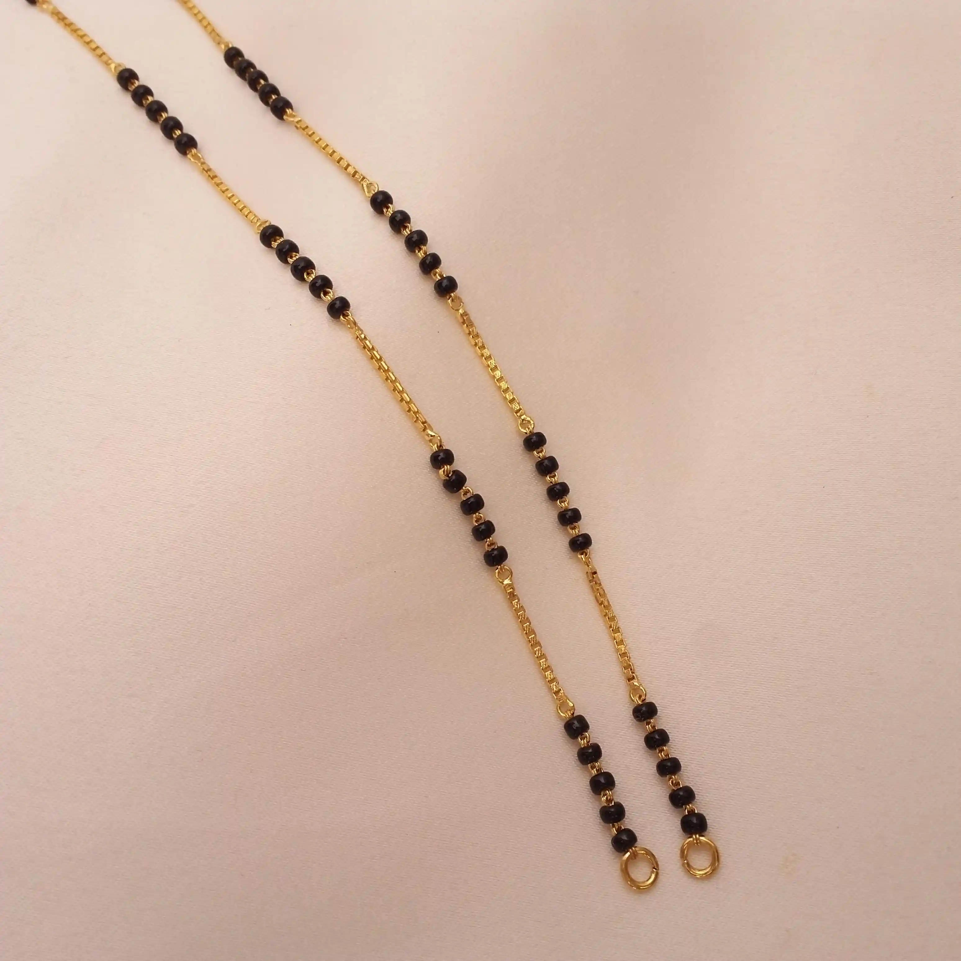 Buy Endless Love Gold Mangalsutra 22 KT yellow gold (6.1 gm). | Online By Giriraj Jewellers