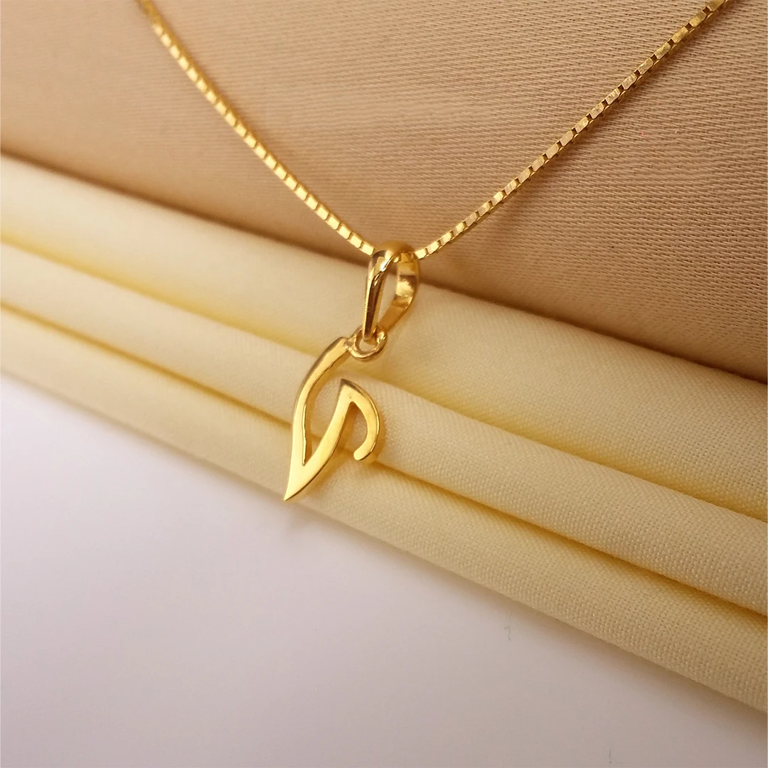 Buy V Virtue Gold Letter Pendant 22 KT yellow gold (1.44 gm). | Online By Giriraj Jewellers