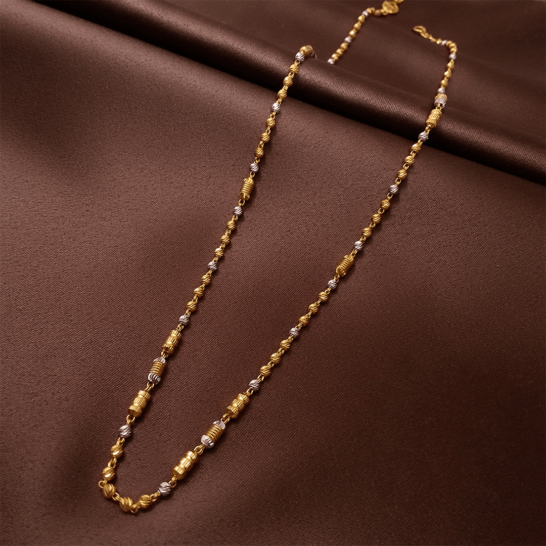 Buy Majestic Motif Gold Chain 22 KT yellow gold (9.35 gm). | Online By Giriraj Jewellers