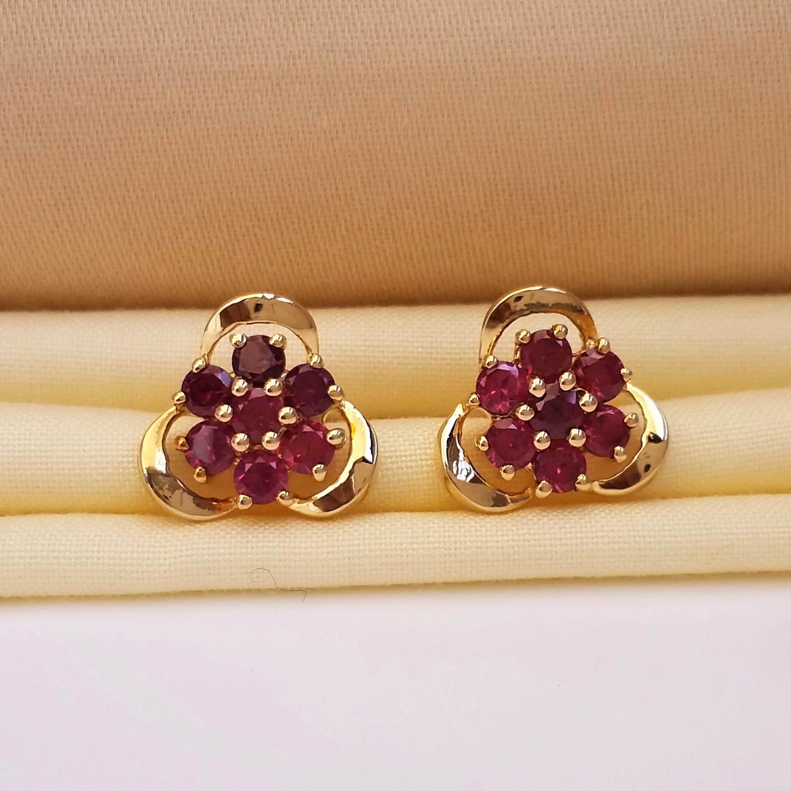 Gold Crystal Stone Drop Earrings | Buy Online-megaelearning.vn