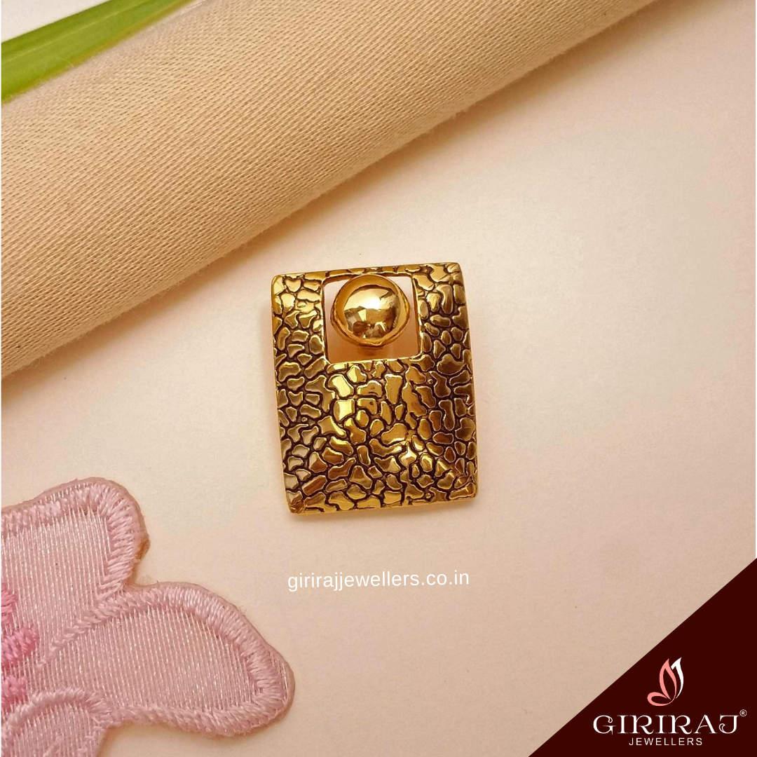 Buy Riwaaz-Ae-Khas Gold Pendant 22 KT yellow gold (1.82 gm). | Online By Giriraj Jewellers