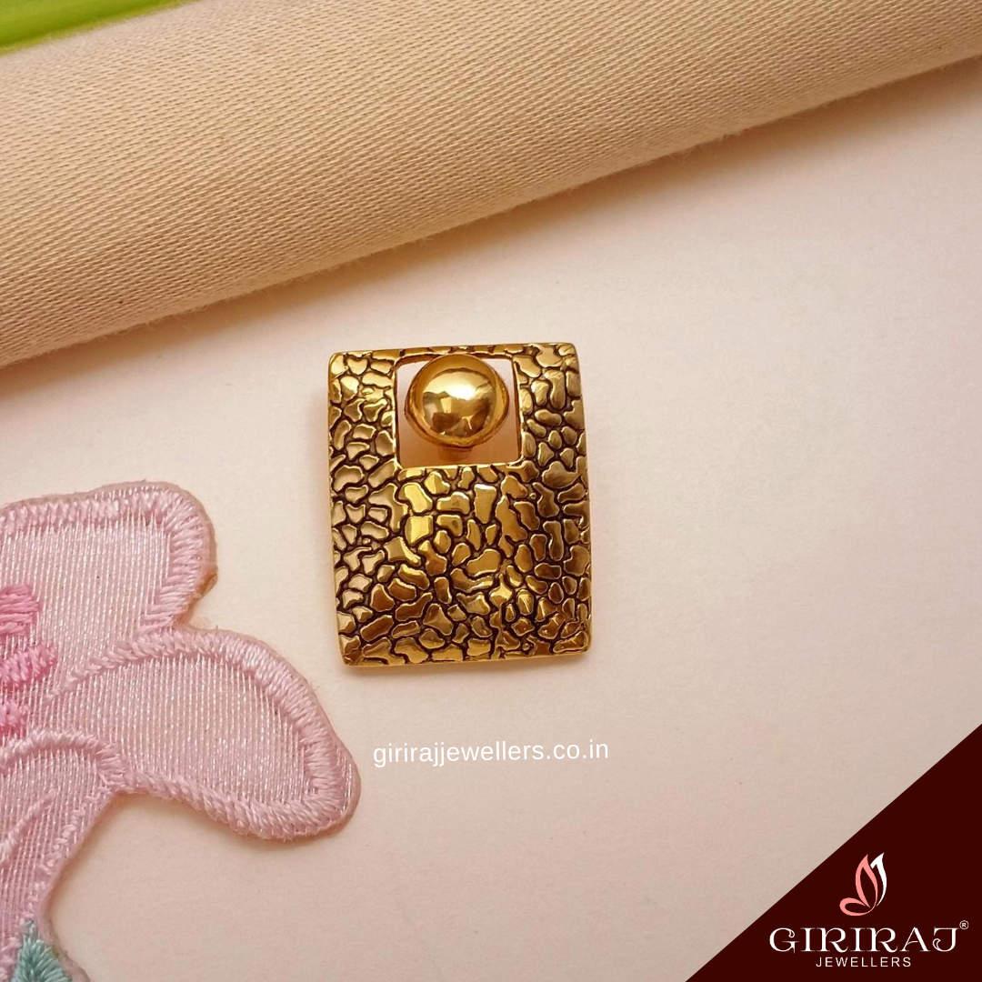 Buy Riwaaz-Ae-Khas Gold Pendant 22 KT yellow gold (1.82 gm). | Online By Giriraj Jewellers
