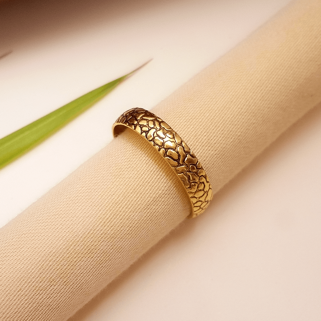 Buy Swarna Bhumi Gold Ring 22 KT yellow gold (2.8 gm). | Online By Giriraj Jewellers