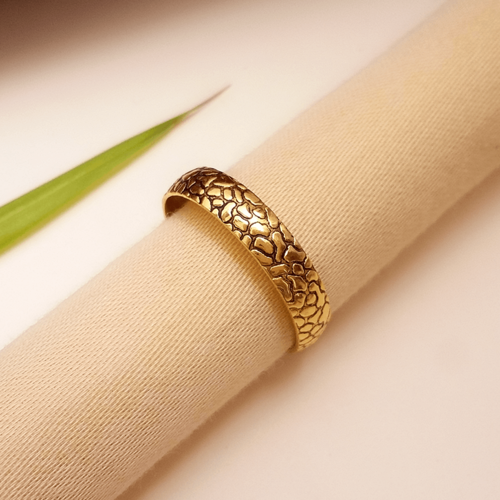 Buy Swarna Bhumi Gold Ring 22 KT yellow gold (2.8 gm). | Online By Giriraj Jewellers