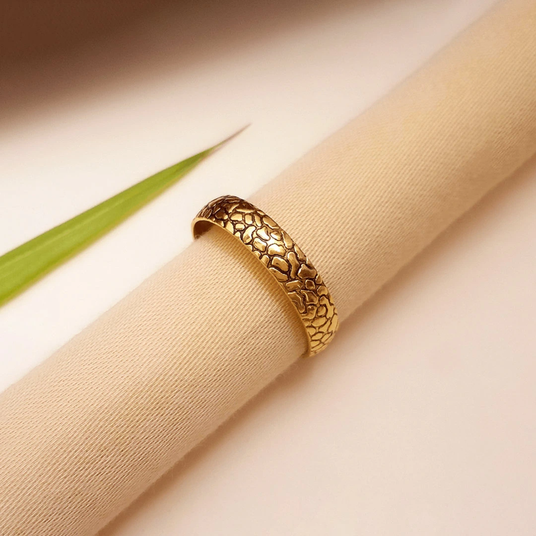 Buy Swarna Bhumi Gold Ring 22 KT yellow gold (2.8 gm). | Online By Giriraj Jewellers