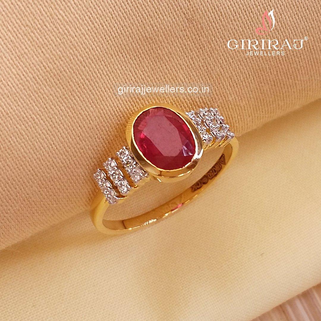 Parle Yellow Gold Ruby Ring RCC306R11CI 14KY - Fashion Rings | John E.  Koller Jewelry Designs | Owasso, OK