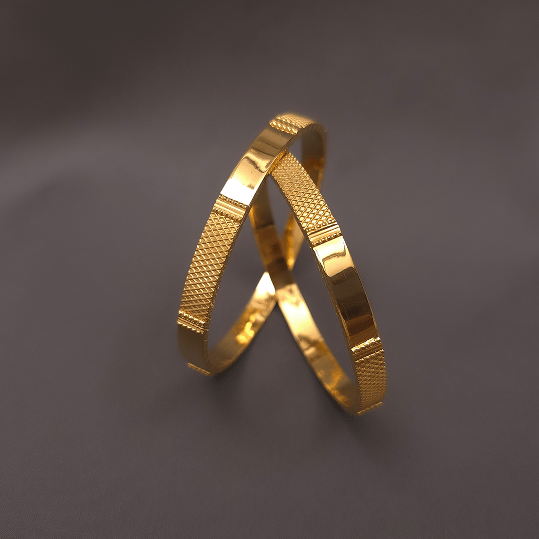 Buy Pallari 22Kt Gold Bangles 22 KT yellow gold (30 gm). At Best Price In India. Check Bangles & Bracelets New Designs At Giriraj Jewellers. BIS Care, Hallmark, 100% Certified | Trust & Quality of Giriraj Jewellers India | 24k gold bangles online | gold bangles for women new design | bracelet designs for wedding | buy gold diamond bangles | new gold bangles design | gold bracelet for mens with price | latest designs of gold bangles and kadas | trendy gold bangle for daily wear | gold bangles new design | gold kangan designs with price