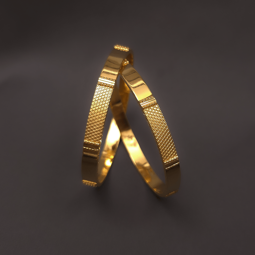 Buy Pallari 22Kt Gold Bangles 22 KT yellow gold (30 gm). At Best Price In India. Check Bangles & Bracelets New Designs At Giriraj Jewellers. BIS Care, Hallmark, 100% Certified | Trust & Quality of Giriraj Jewellers India | 24k gold bangles online | gold bangles for women new design | bracelet designs for wedding | buy gold diamond bangles | new gold bangles design | gold bracelet for mens with price | latest designs of gold bangles and kadas | trendy gold bangle for daily wear | gold bangles new design | gold kangan designs with price