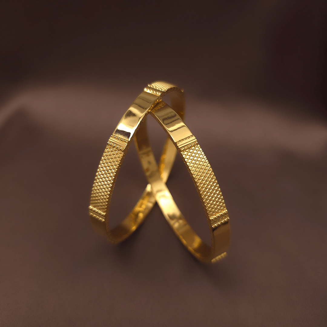 Buy Pallari 22Kt Gold Bangles 22 KT yellow gold (30 gm). | Online By Giriraj Jewellers