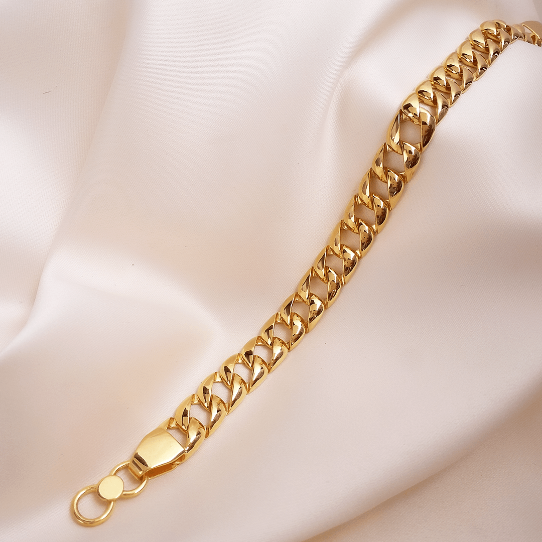 Buy Elan Mens Gold Bracelet 22 KT yellow gold 30 gm  Online By Giriraj  Jewellers