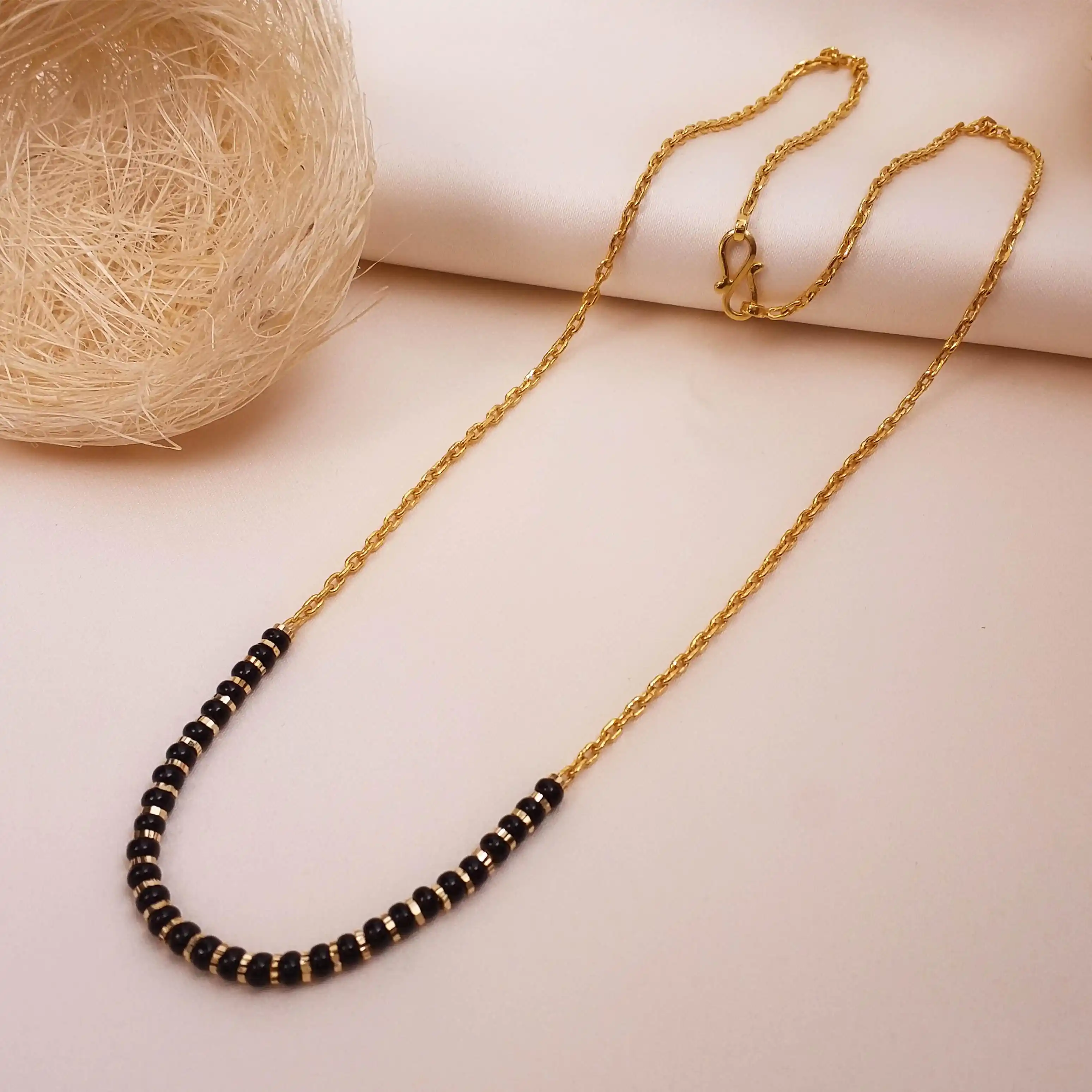 Buy Hope 22kt Gold Mangalsutra 22 KT yellow gold (7.6 gm). | Online By Giriraj Jewellers