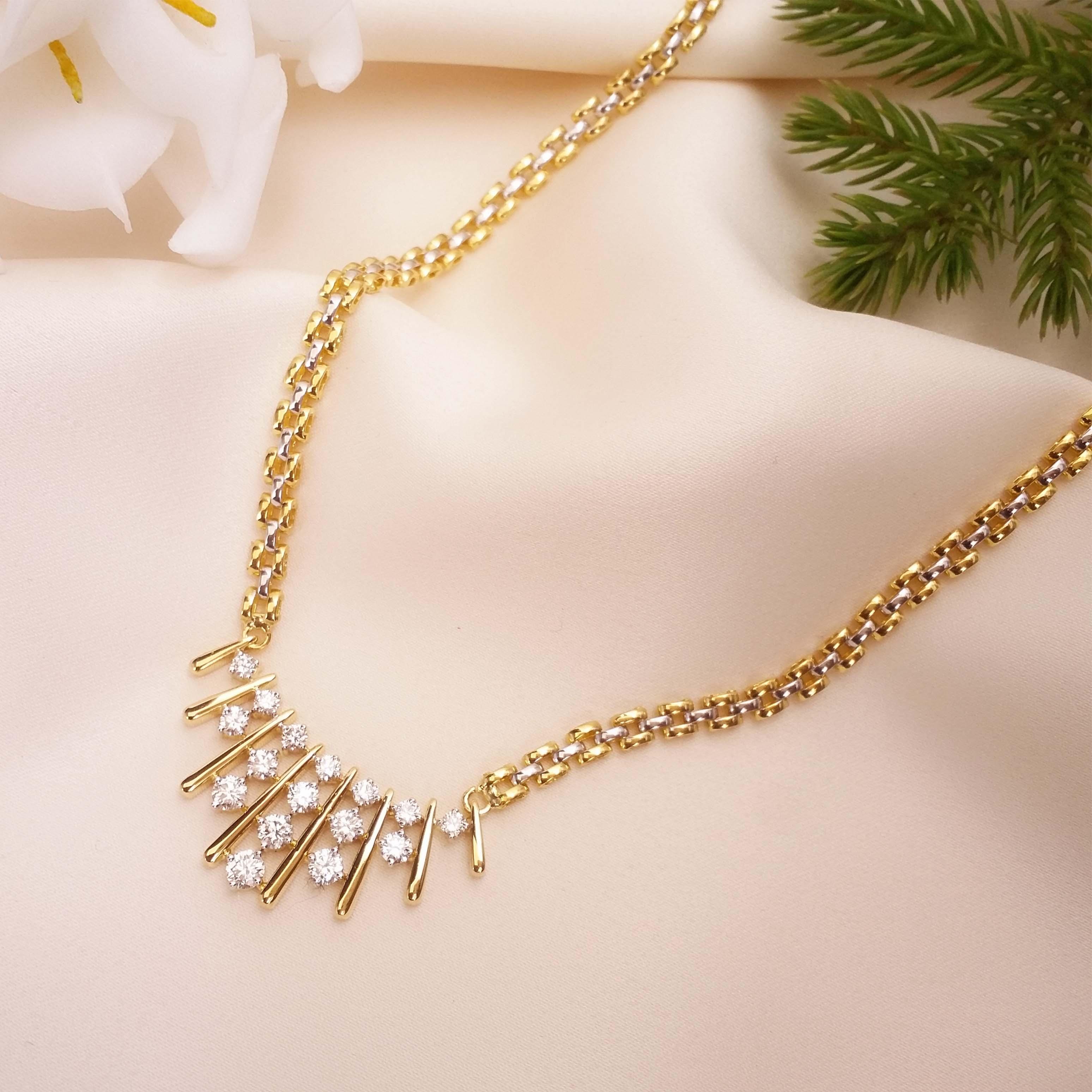 Bairavi Baidehi Diamond Necklace