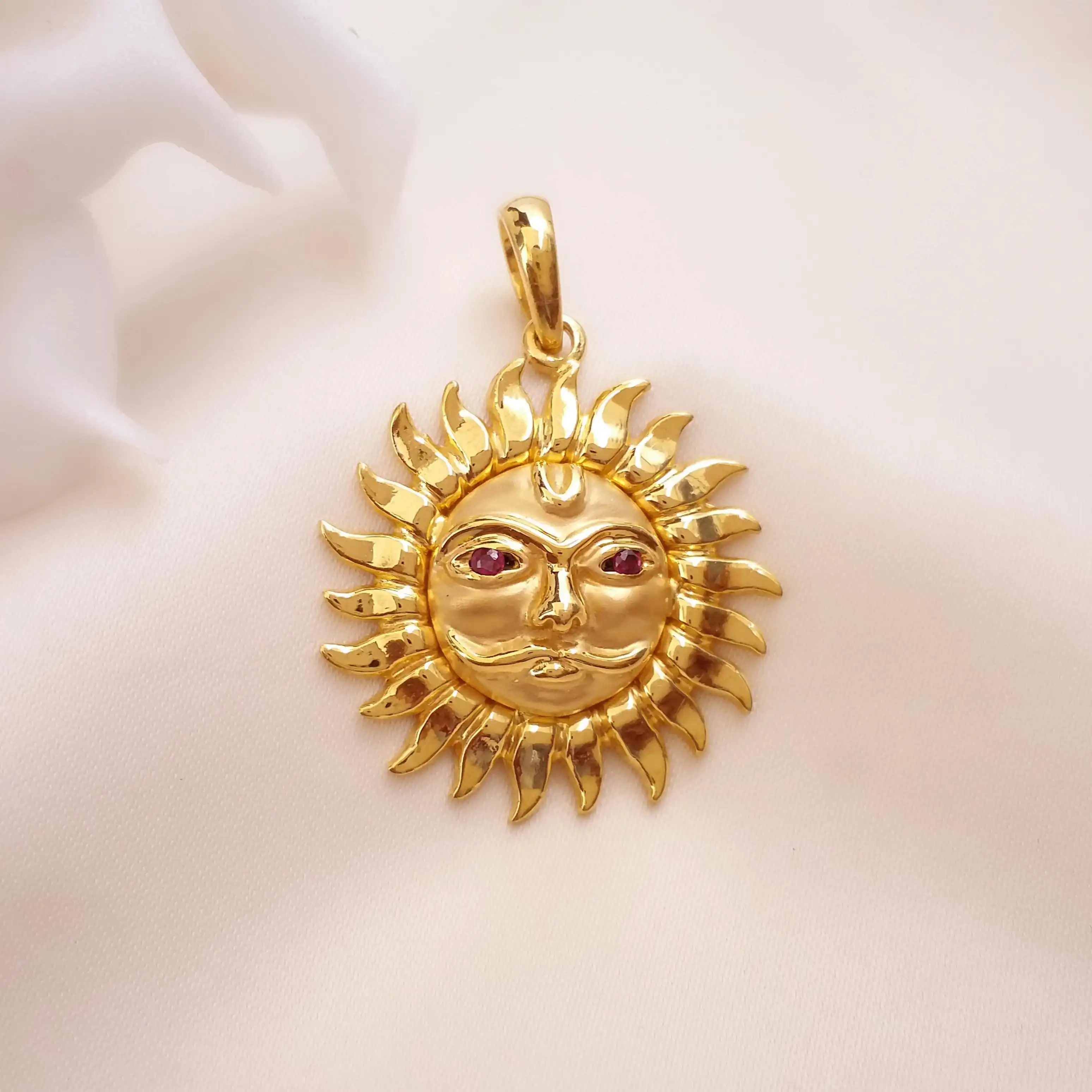Buy Surya Gold Pendant 22 KT yellow gold (6.25 gm). | Online By Giriraj Jewellers