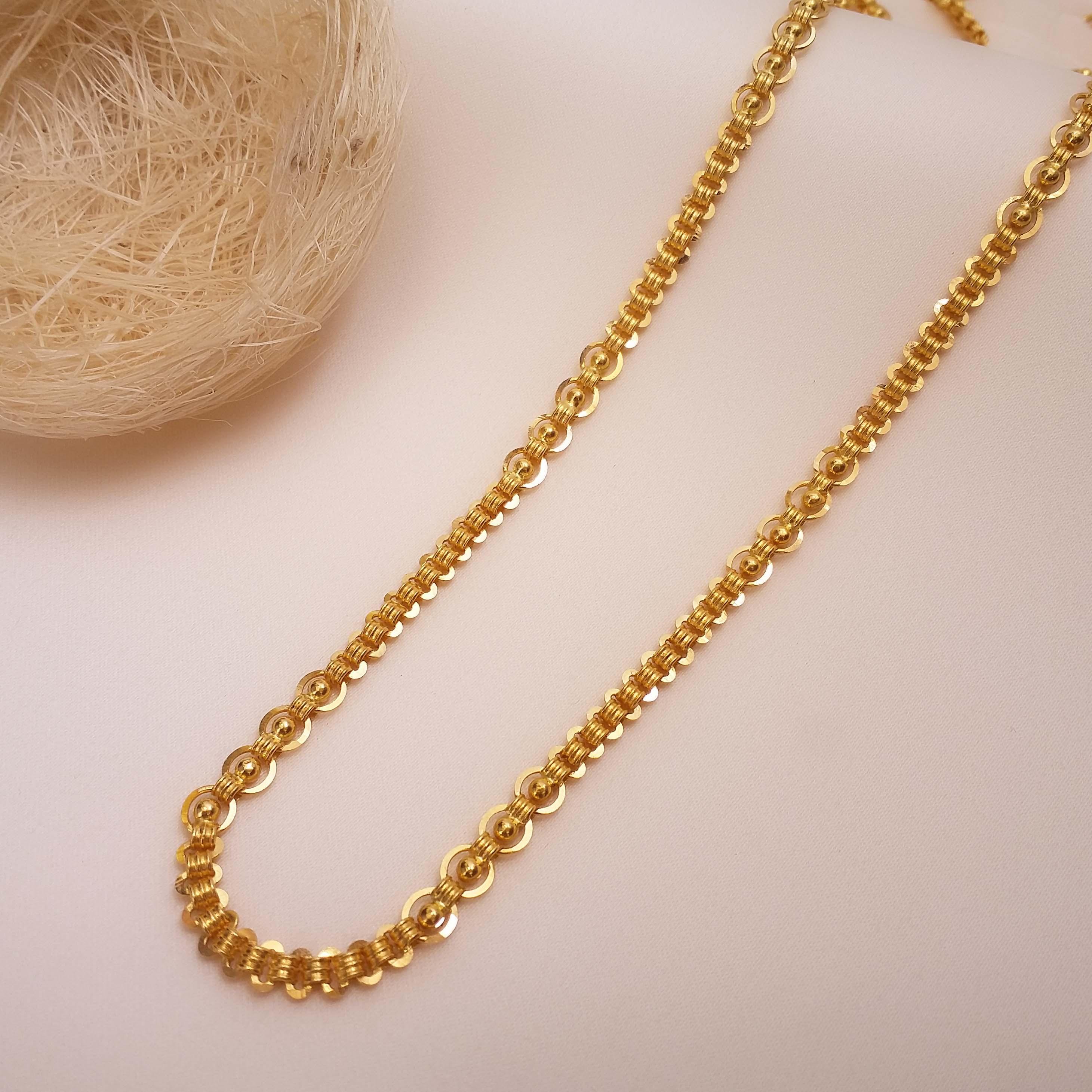 Buy Elliot Link Up Gold Chain 22 KT yellow gold (18.5 gm). | Online By Giriraj Jewellers