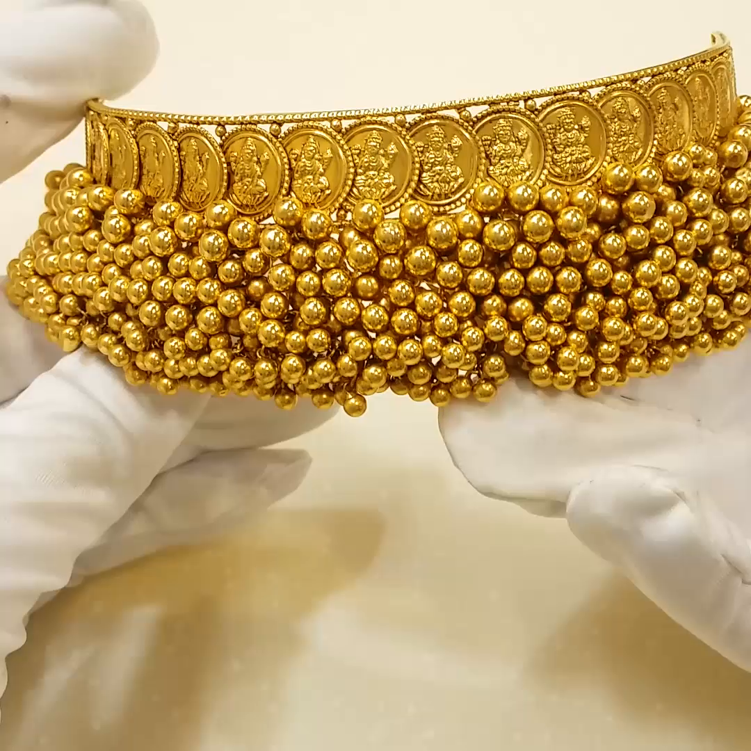 Buy Padmavati 22k Gold Necklace 22 KT yellow gold (90 gm). | Online By Giriraj Jewellers