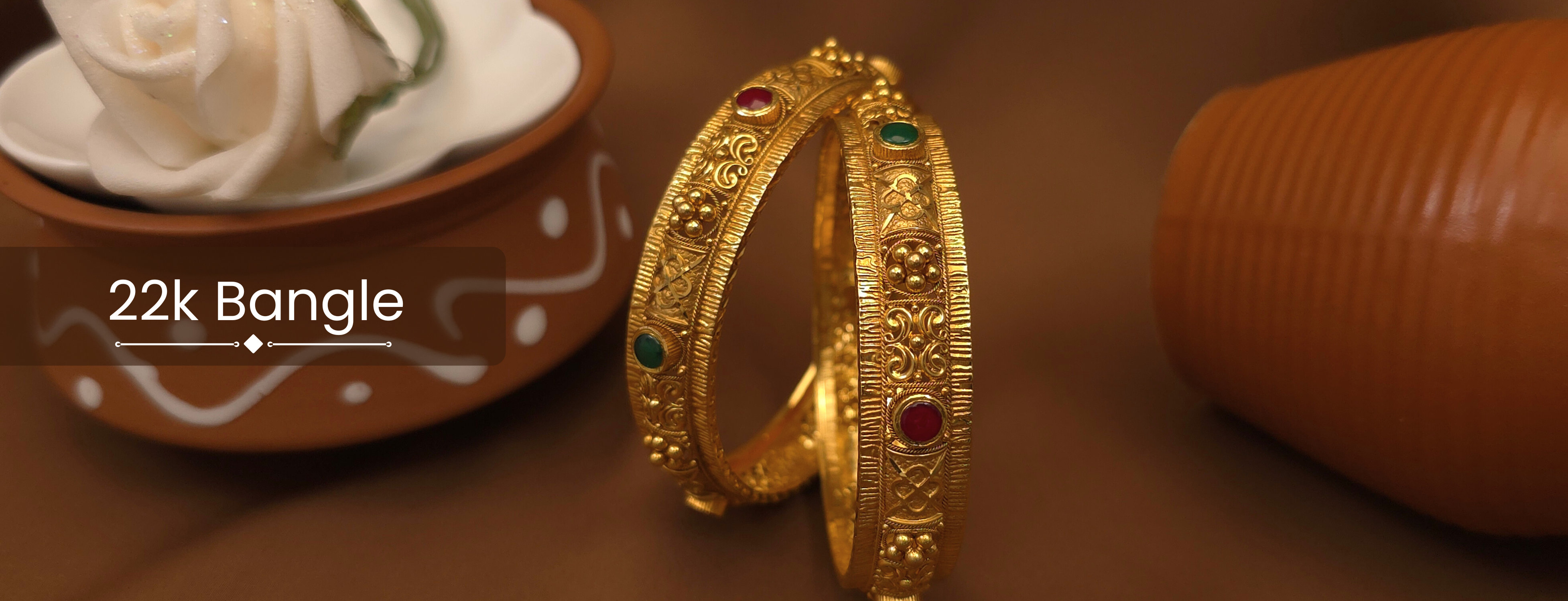 22K Gold Bangles