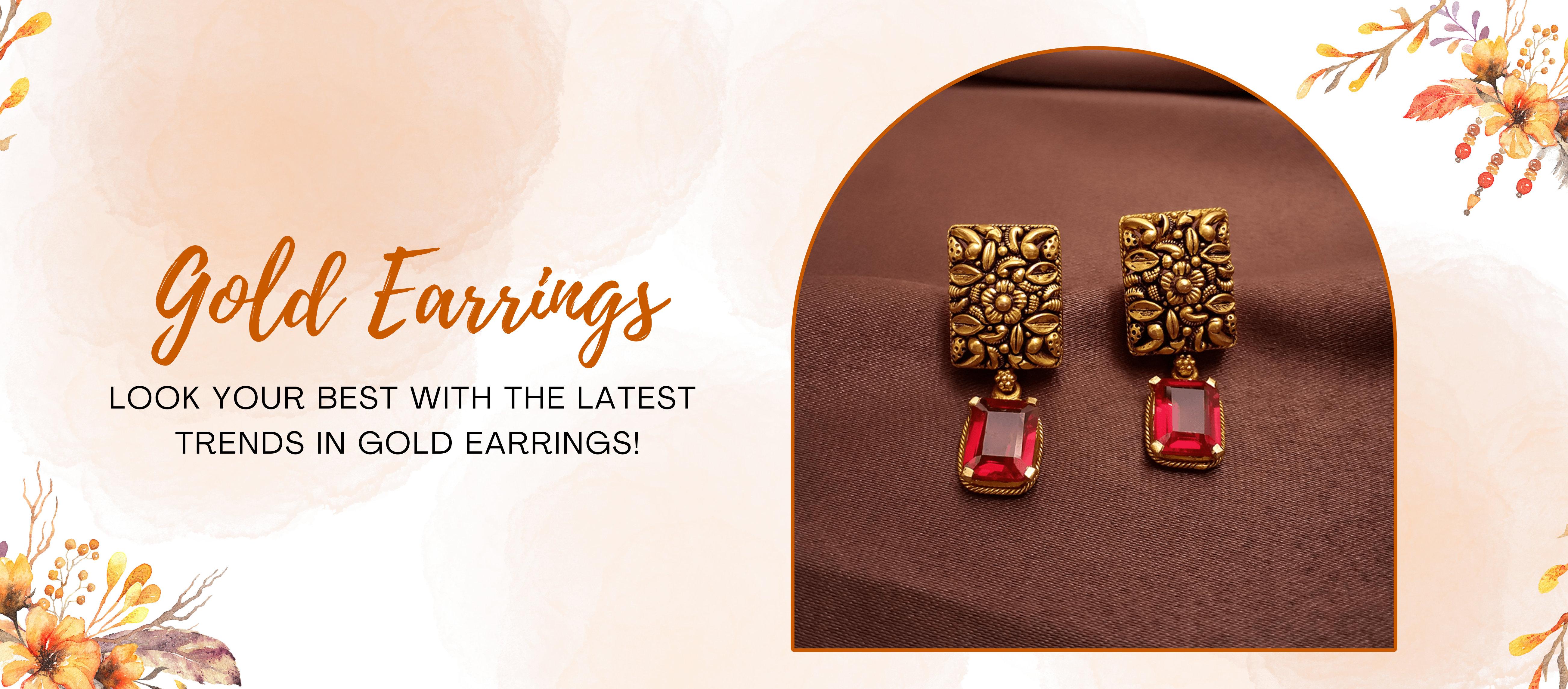 22K Gold Earrings