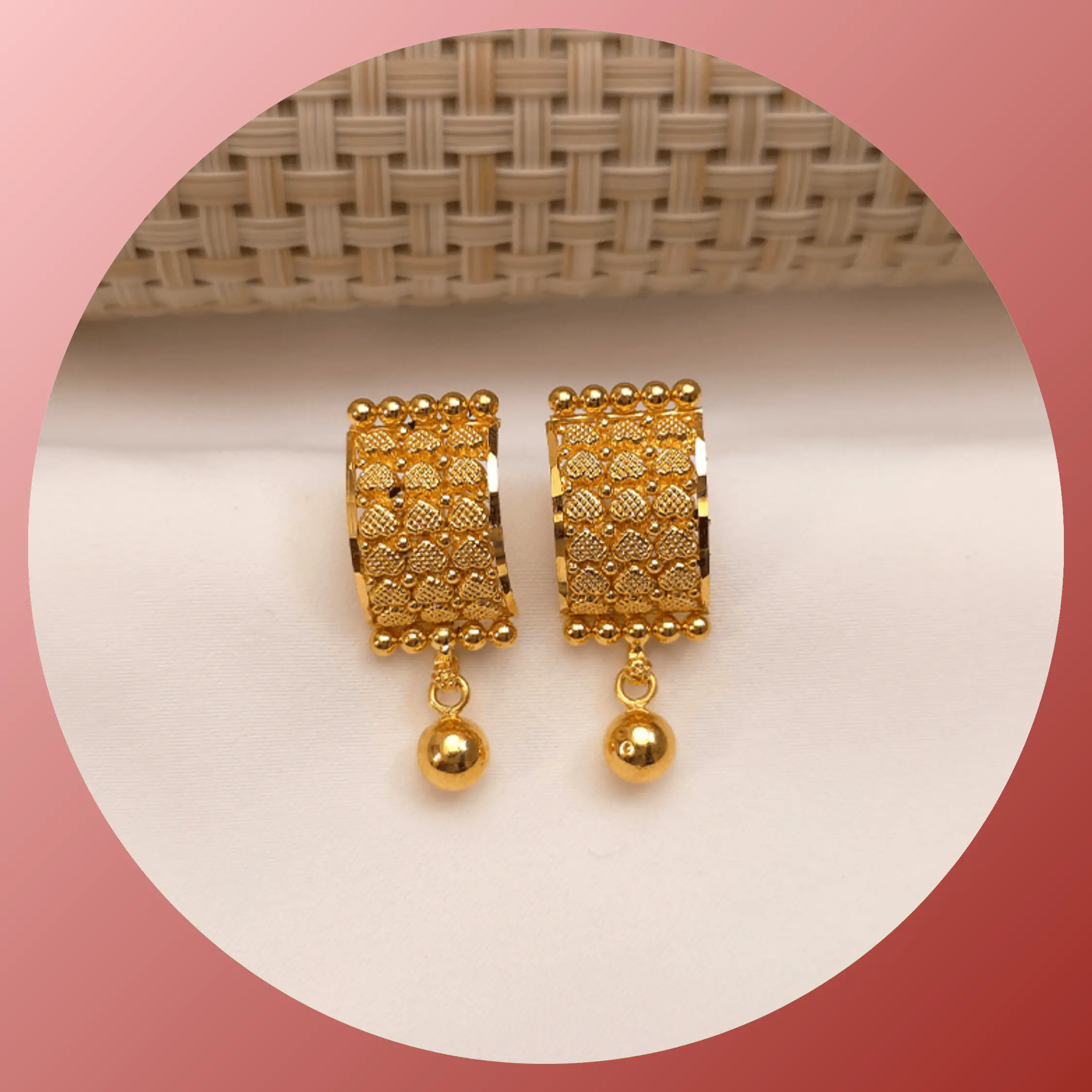 22K Gold Earrings