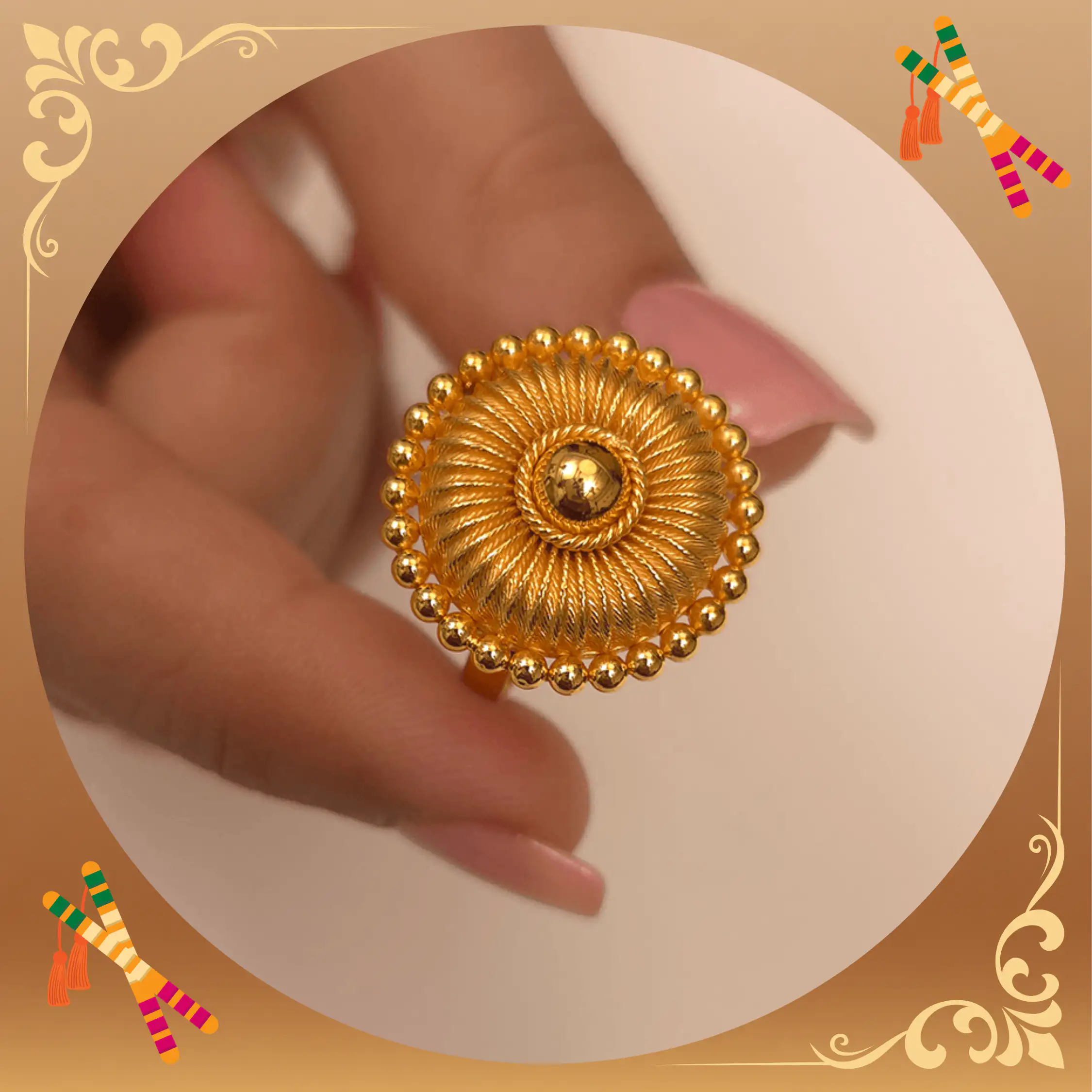 22K Gold Rings