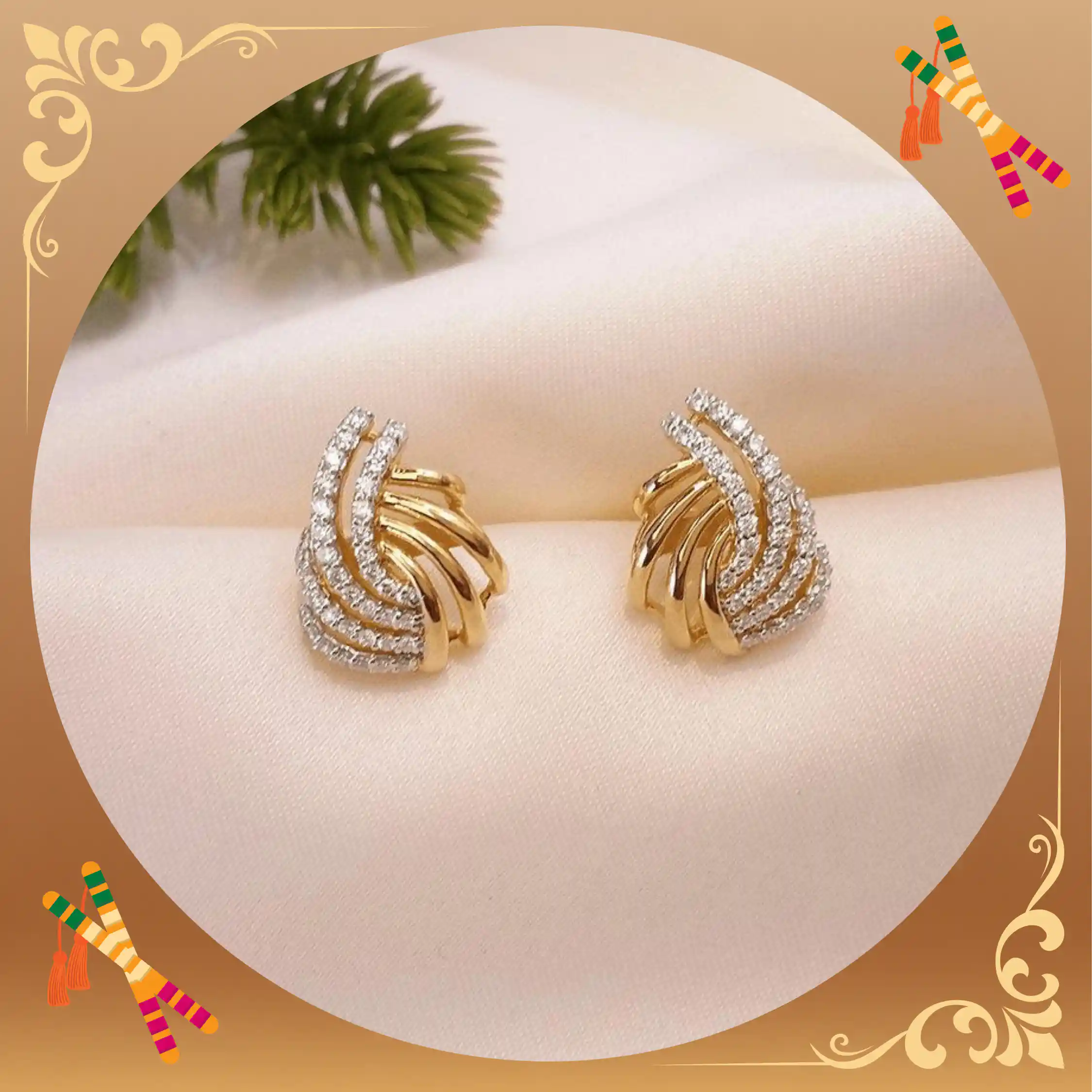 Diamond Stud Earrings