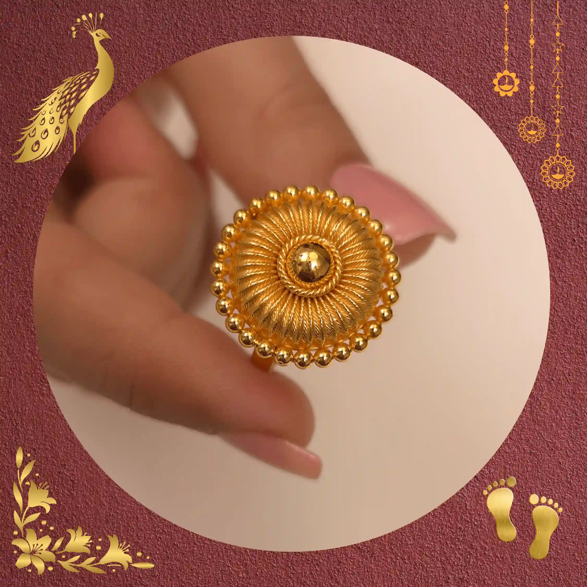 22K Gold Rings