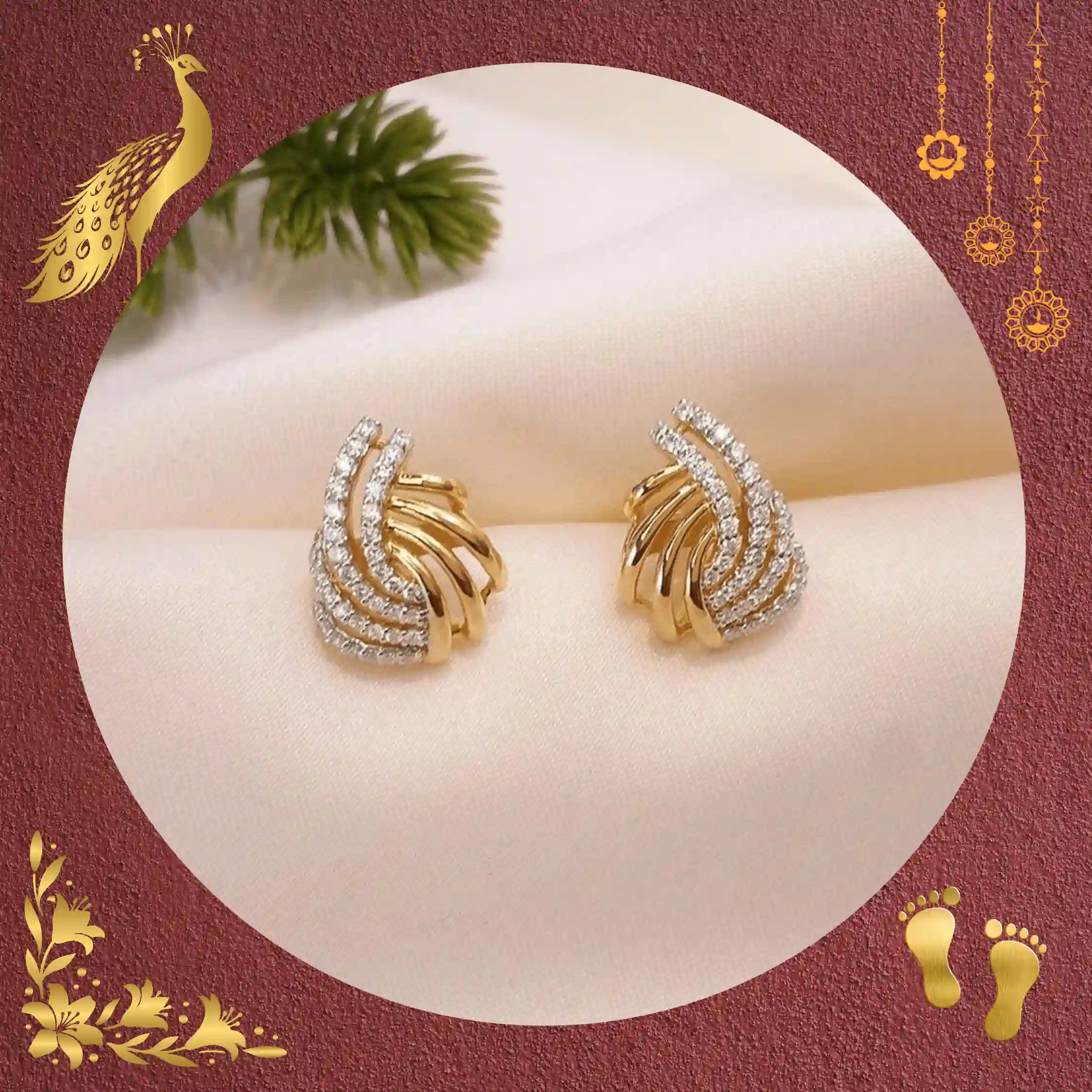 Diamond Stud Earrings
