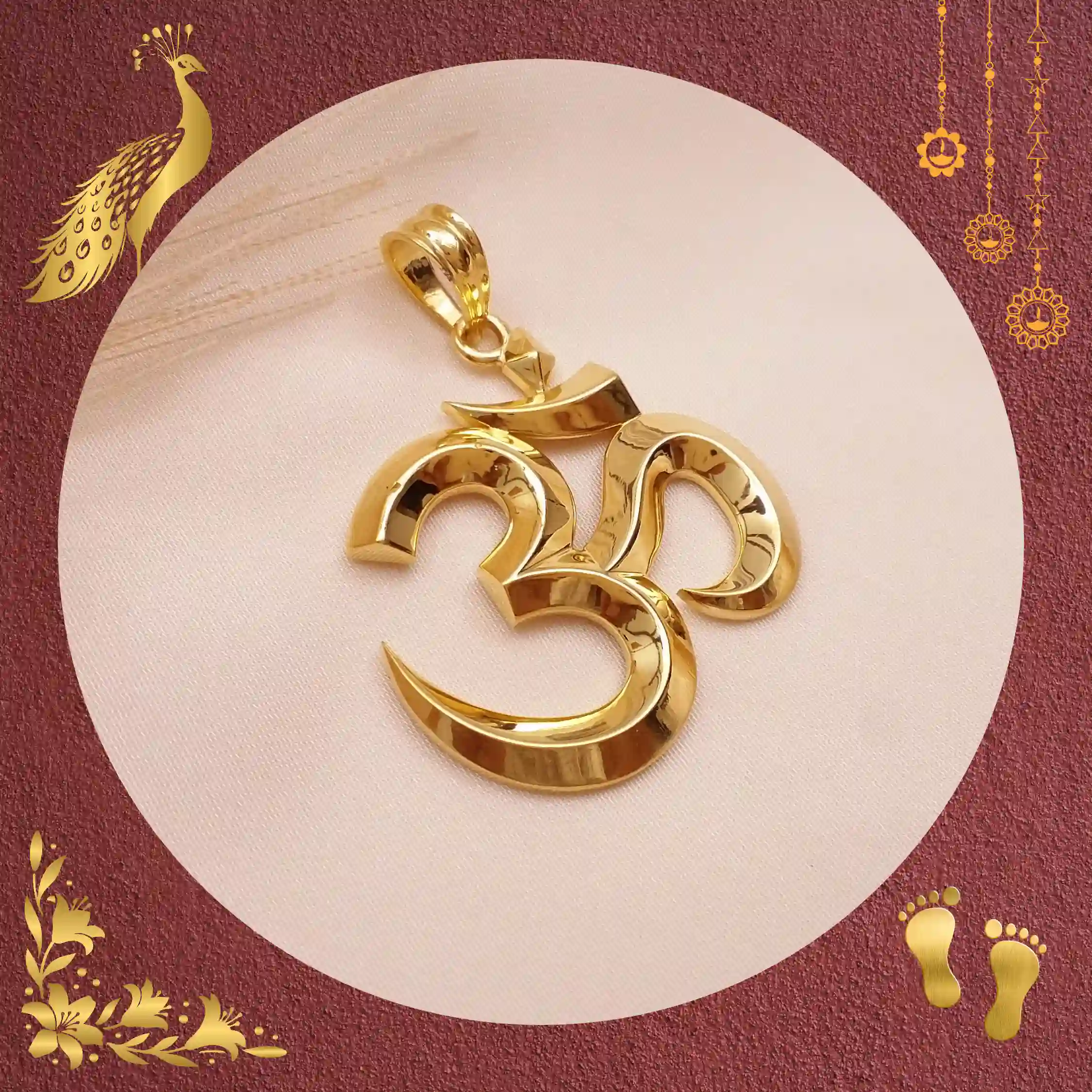 Religious Gold Pendants 